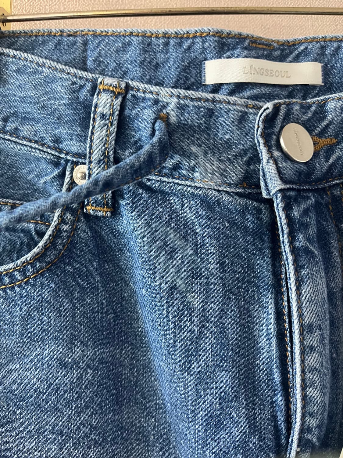 링서울 LINGSEOUL 와이드스트링데님(S) 상품이미지10