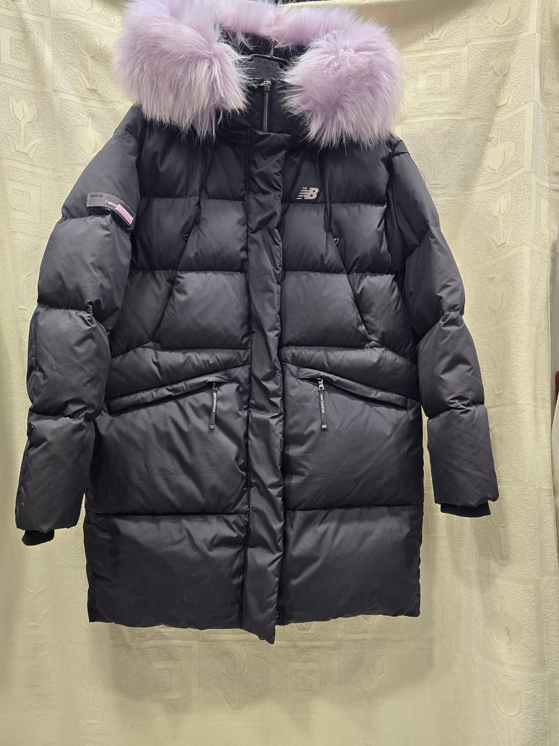 뉴발란스 덕다운 패딩 블랙 S~M 상품이미지1