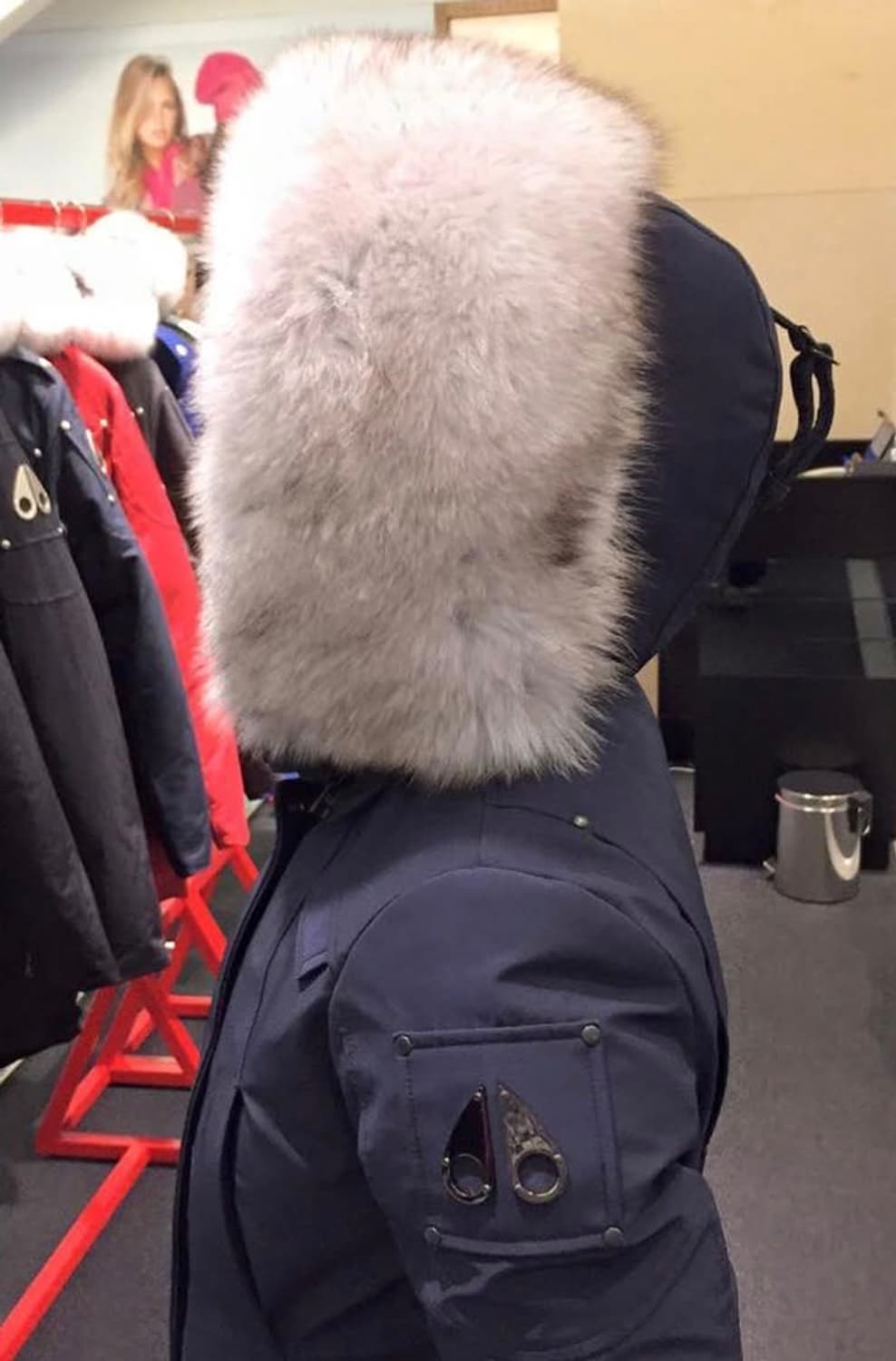 무스너클 여성 패딩 MK2613KLF 네이비 M 상품이미지3