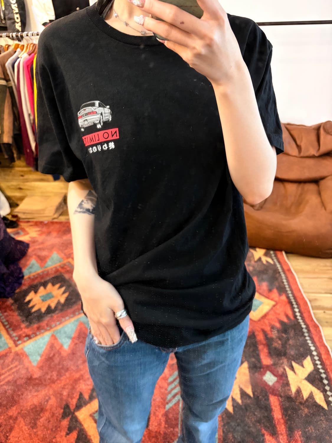 Eighty Eight Brand NO LIMITS 도쿄 백프린트 그래픽 상품이미지2
