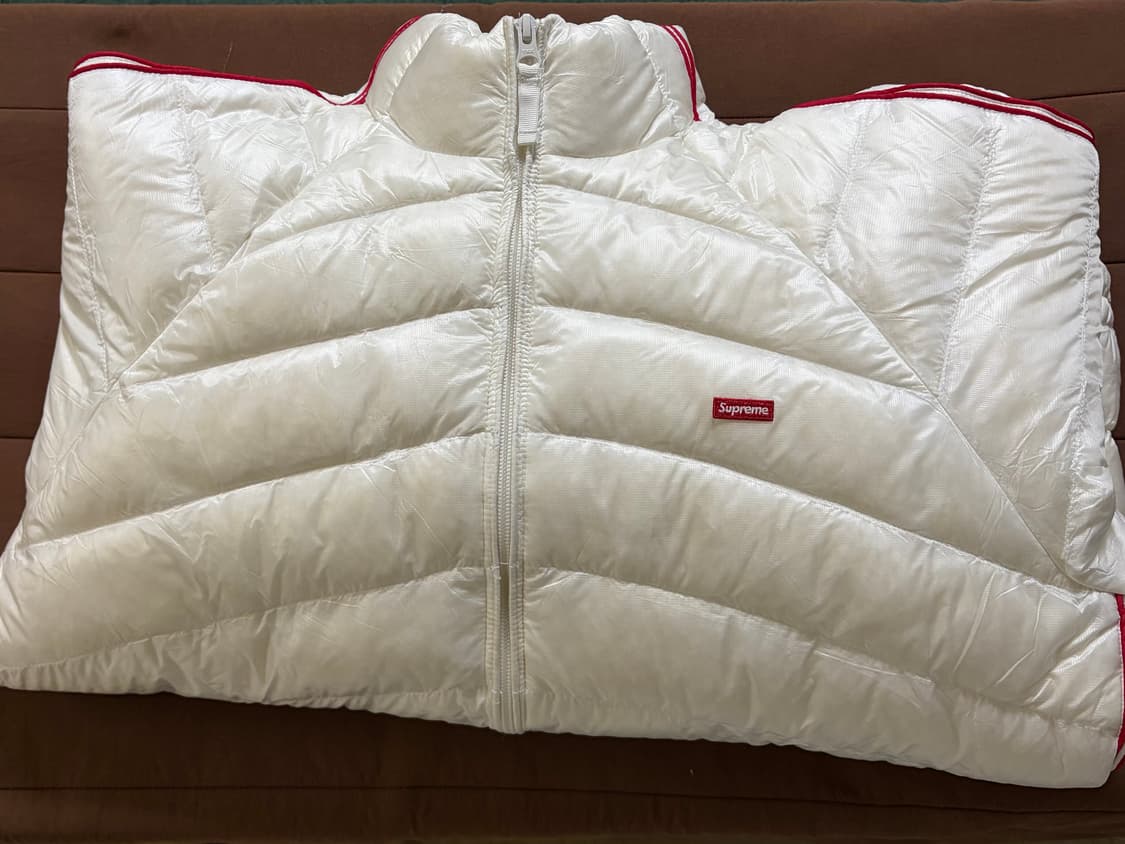 24ss 슈프림 마이크로 다운 자켓 화이트 상품이미지3