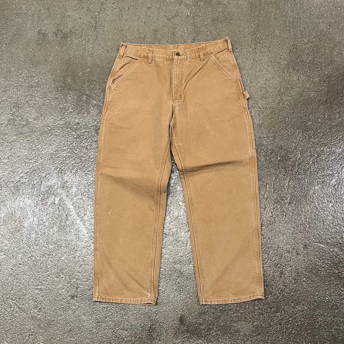 Carhartt 플란넬 라인드 카펜터 팬츠 (36) 상품이미지3