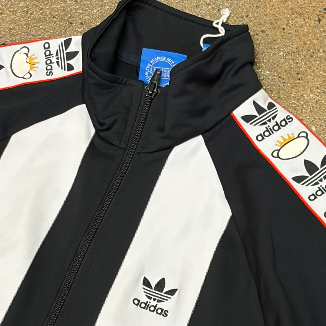  미국 빈티지 아디다스 x 니고 져지 져지집업 집업져지 츄리닝 트레이닝탑 상품이미지5