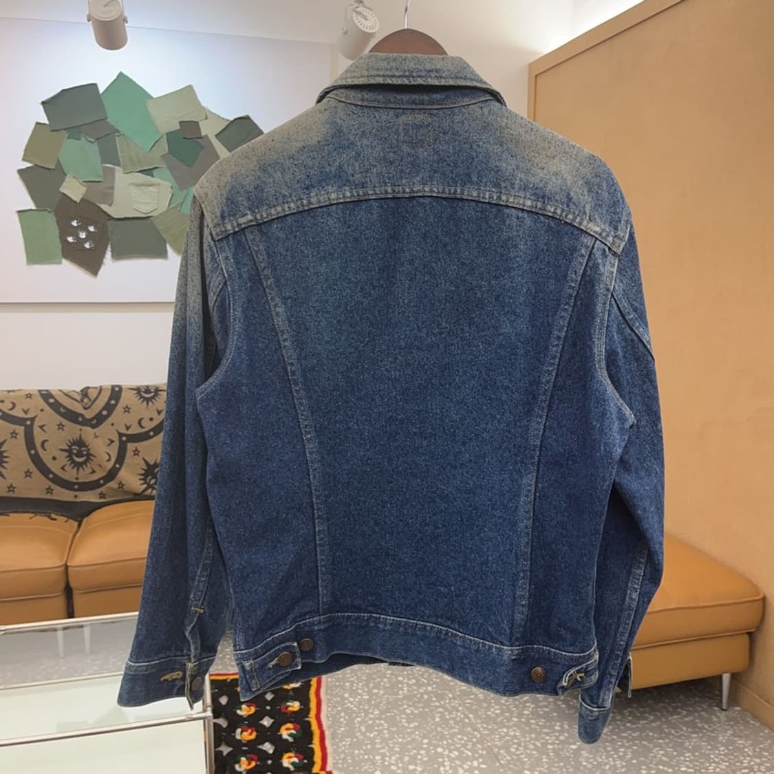LEE 빈티지무드 데미지 워싱 데님 자켓 M C08054 상품이미지4