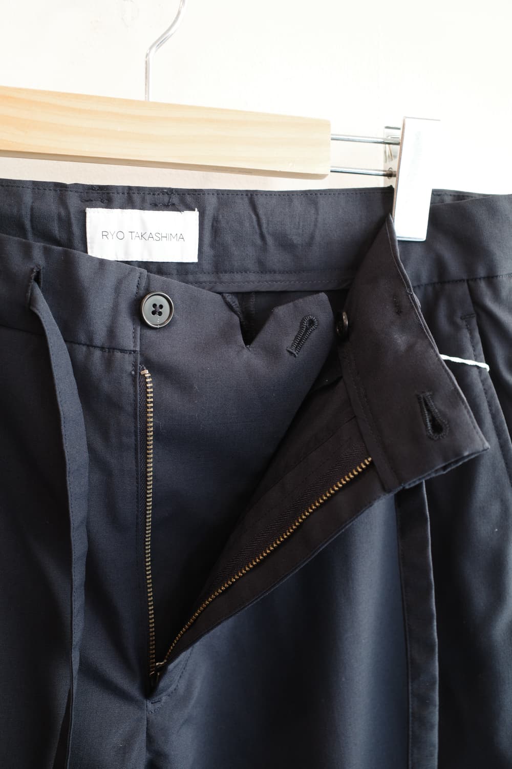 RYO TAKASHIMA 와이드 집업 팬츠 (26~33인치) 상품이미지4