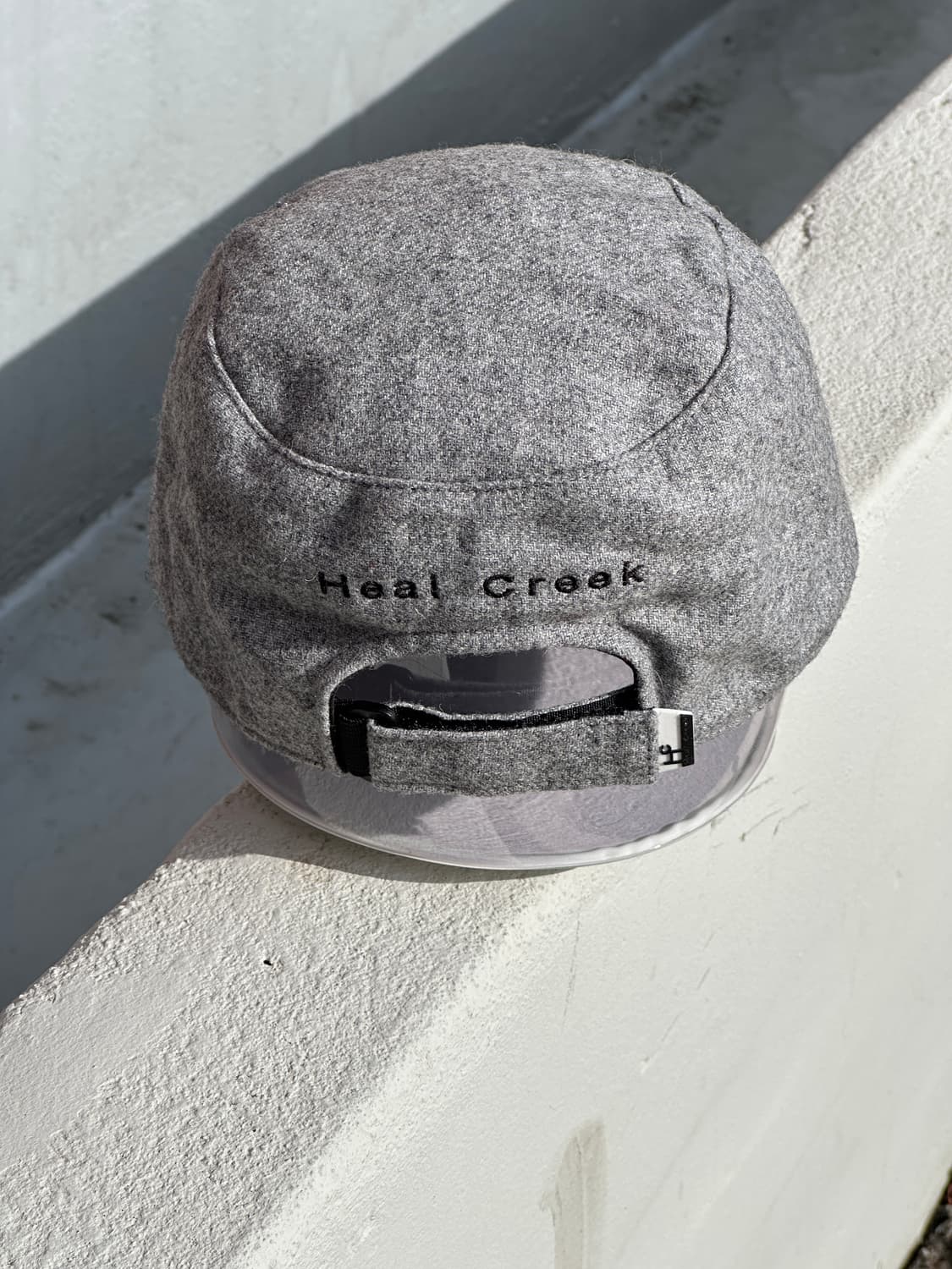 [F] 힐크릭 그레이 울 볼캡 모자 골프 상품이미지4