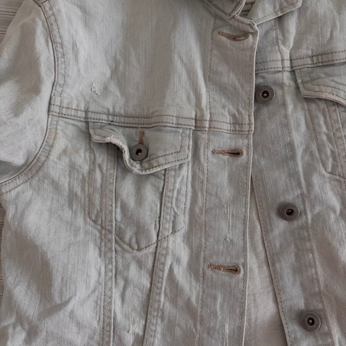 japan uniqlo denim jacket 상품이미지2