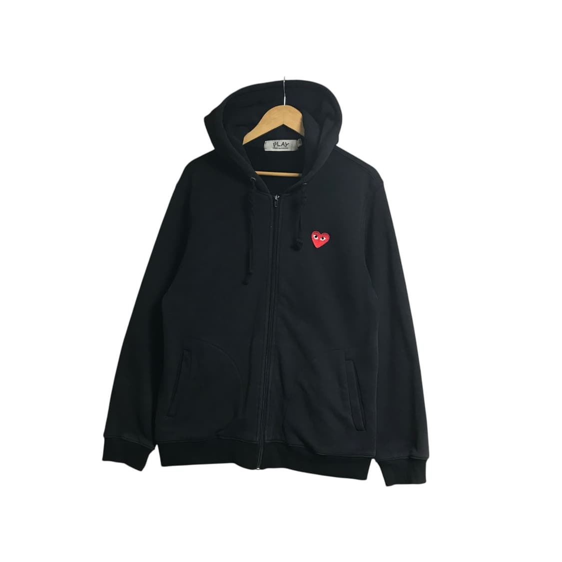 꼼데가르송 플레이로고 빈티지 후드집업자켓 상품이미지3