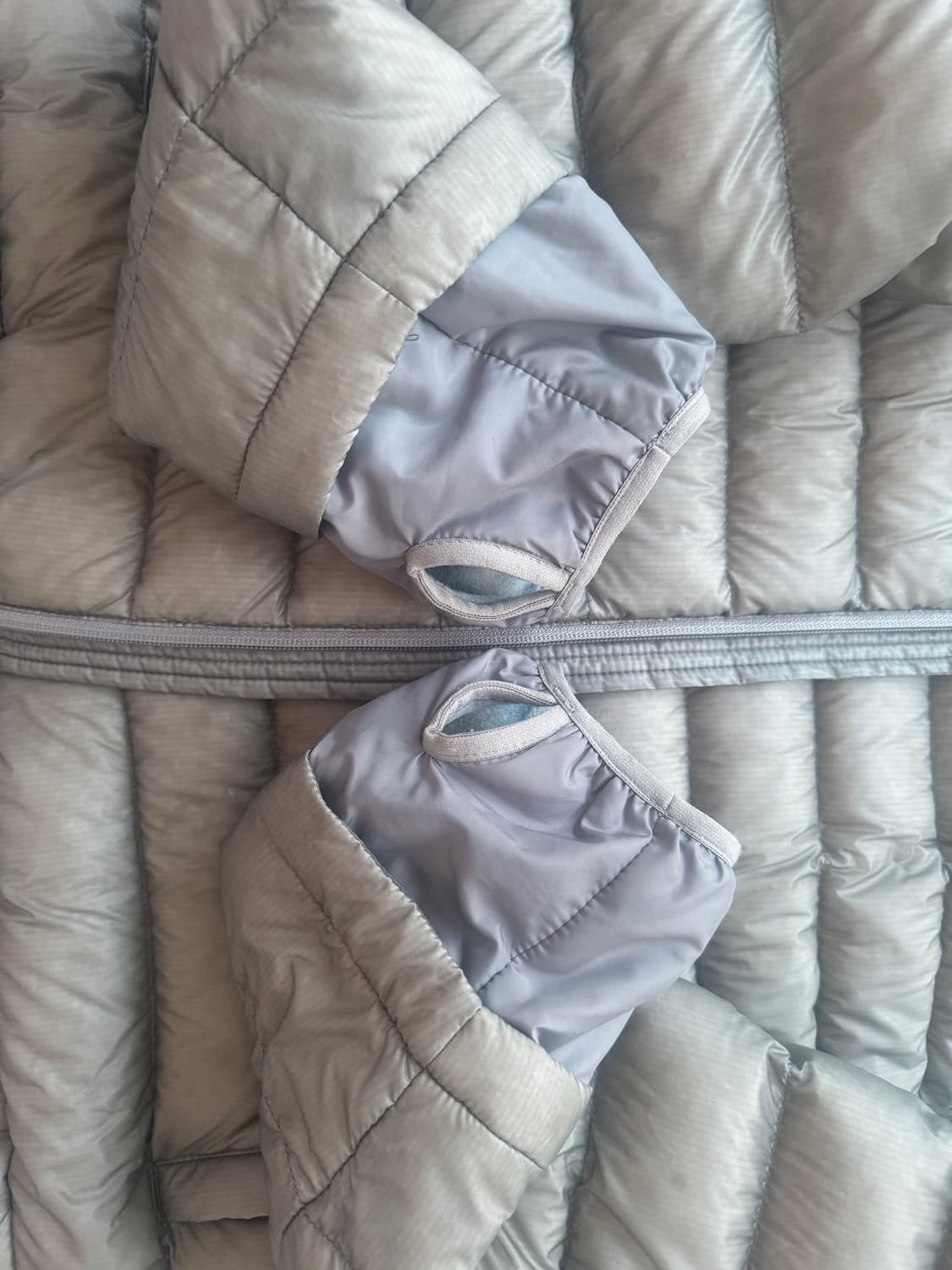 산산기어 서픽스 푸퍼 자켓 그레이 1사이즈 24fw 상품이미지3