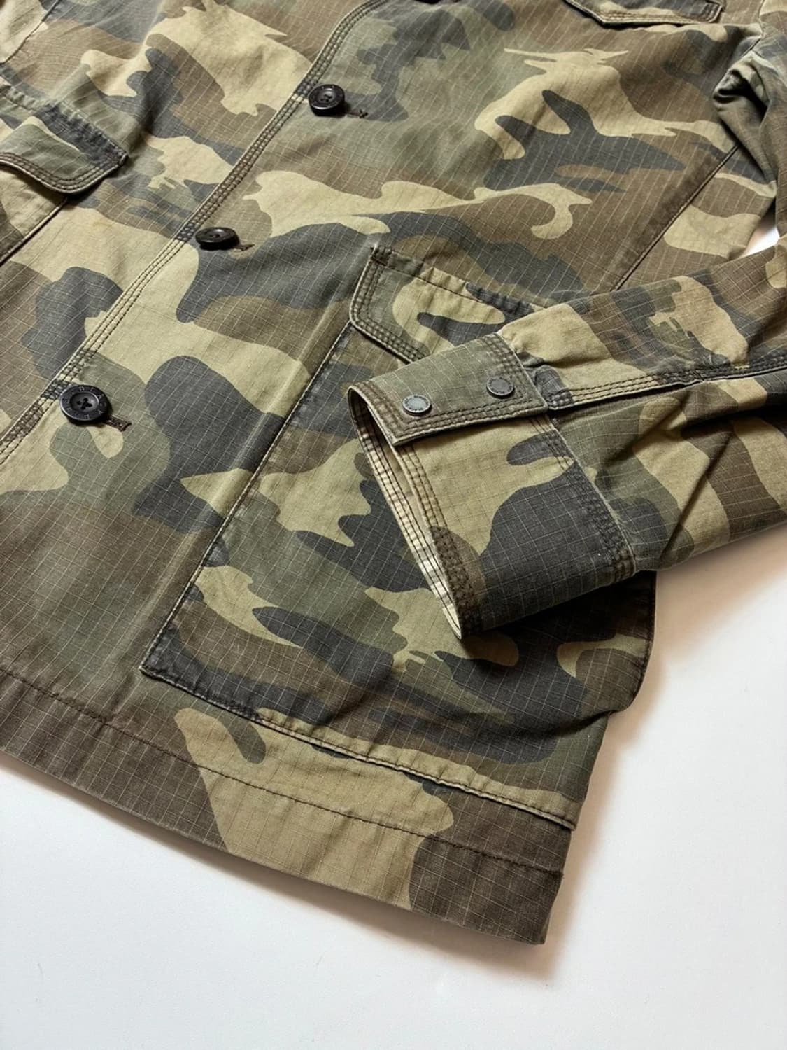 버버리 블랙라벨 00's 재팬 립스탑 카모플라쥬 자켓 PN8918 상품이미지4