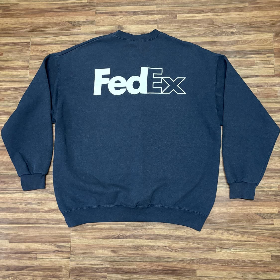 90s 빈티지 FedEx 페덱스 네이비 리 lee 스웻셔츠 맨투맨 xl 상품이미지5