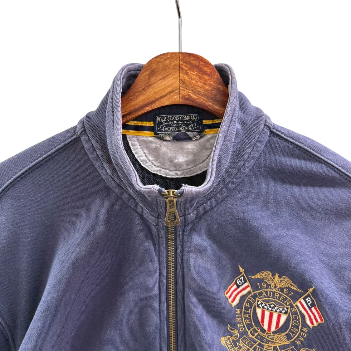 [L] 폴로진스 네이비 집업 상품이미지5