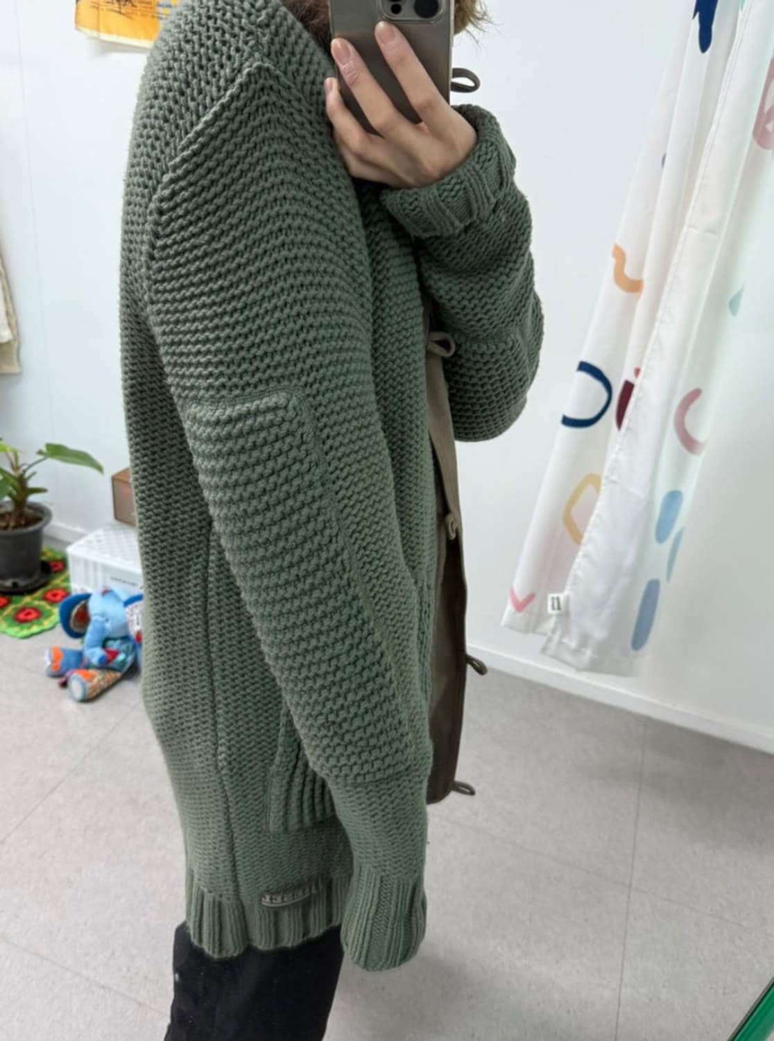 Diesel wool knit hoody zipup 상품이미지6