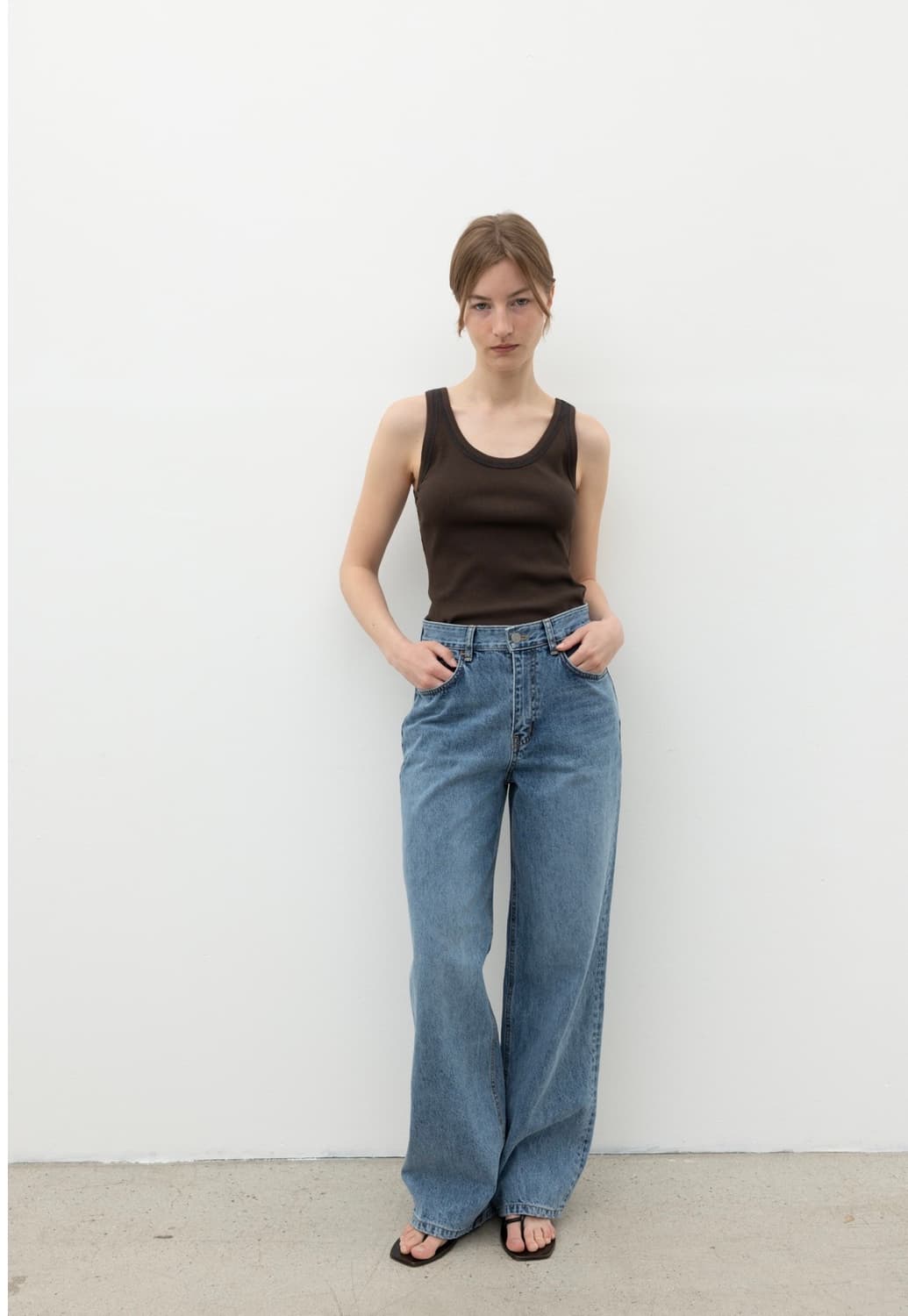 Cap Sleeve T-Shirts + Basic Sleeveless 상품이미지4