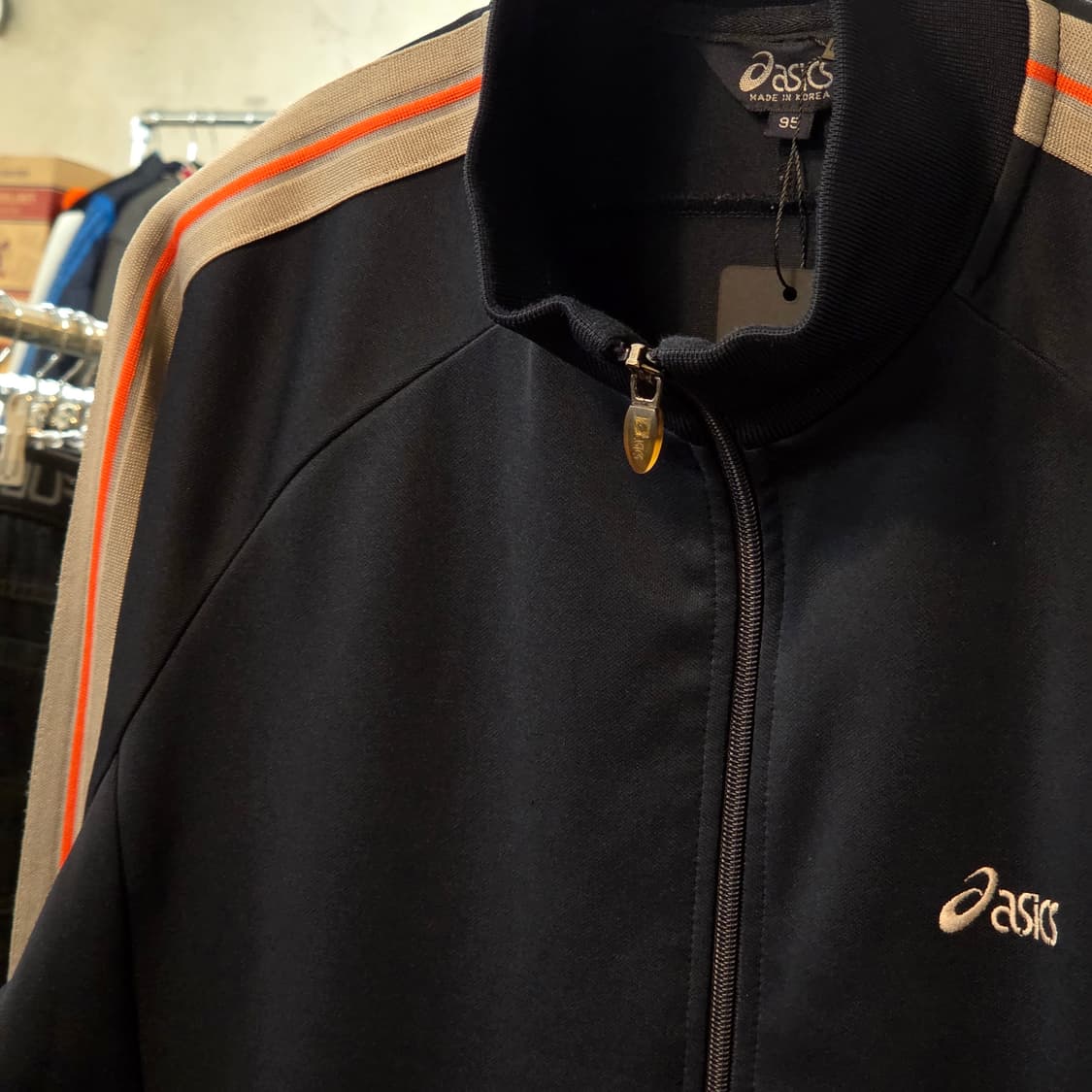 ASICS 네이비 트랙 라인 져지 상품이미지3