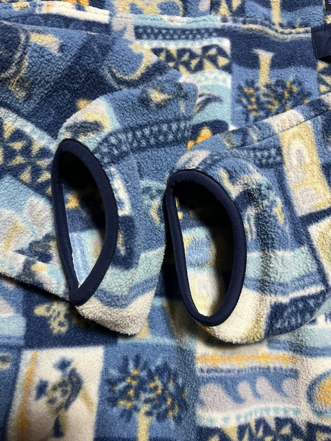 파타고니아 신칠라 패턴 아즈텍 후리스 플리스 아노락  상품이미지2