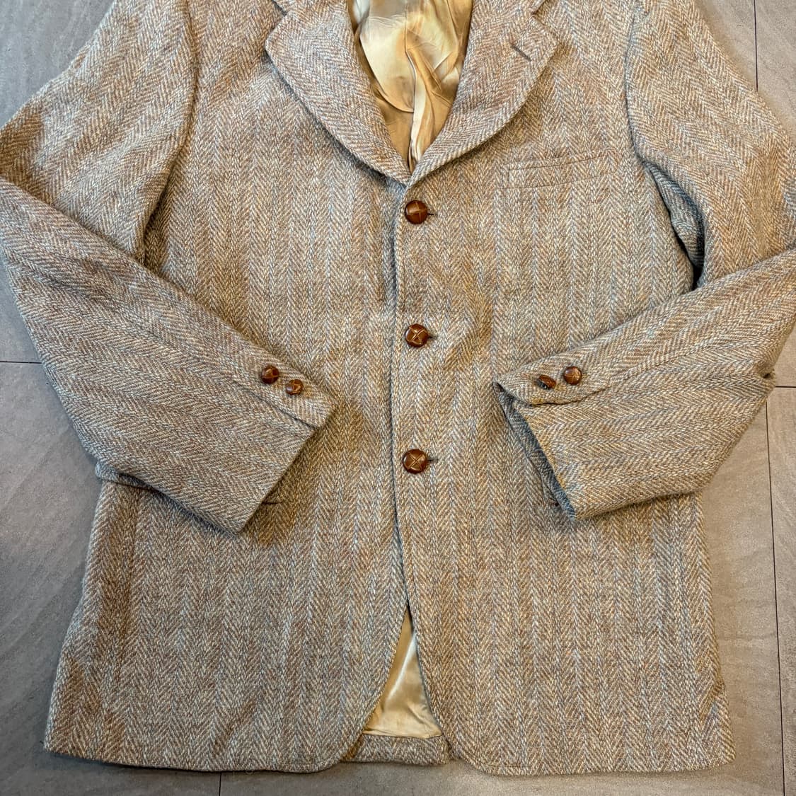 빈티지 해리스트위드 울 자켓  상품이미지4