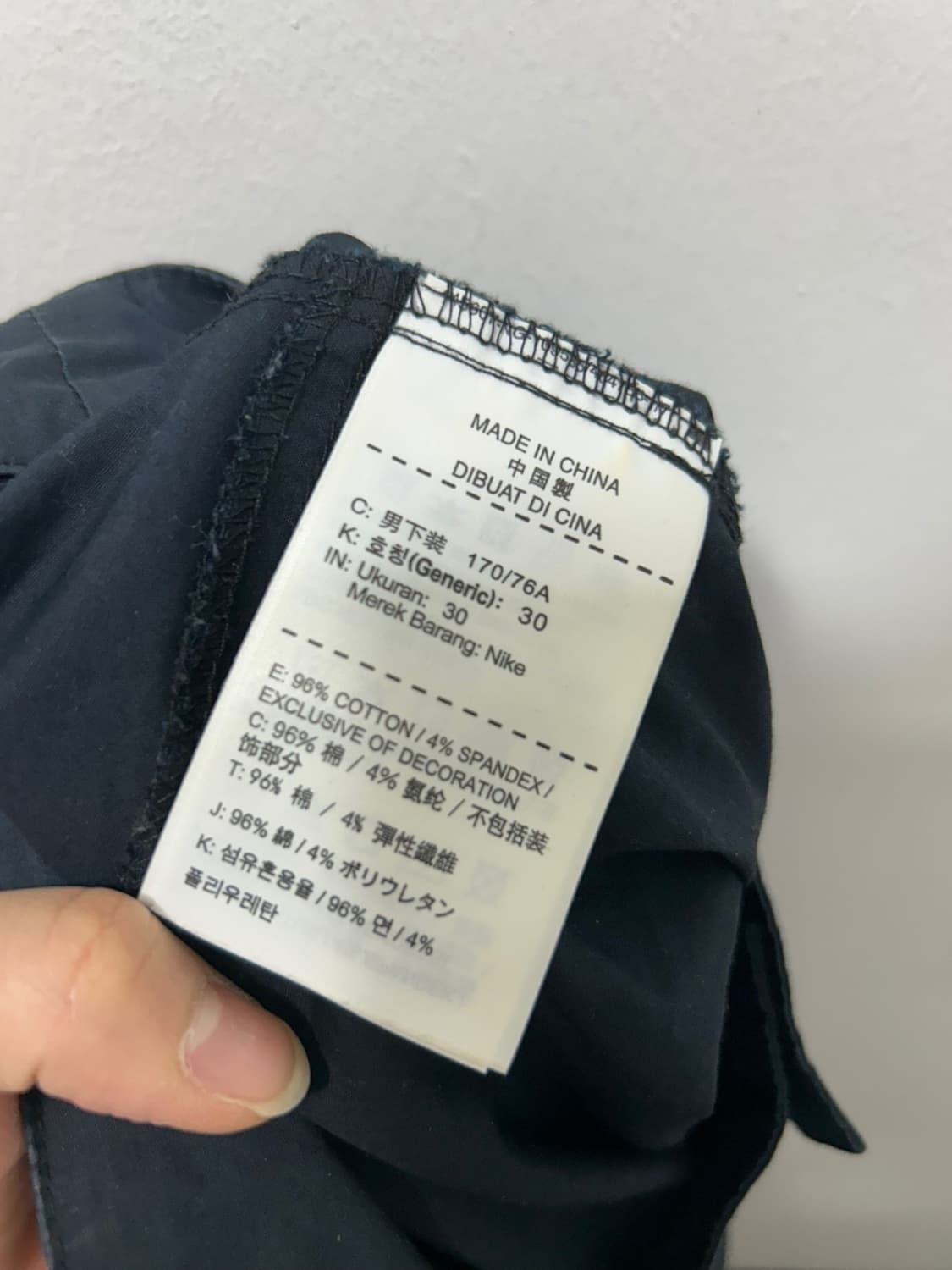 나이키 남성 면 반바지 30사이즈 M  상품이미지5