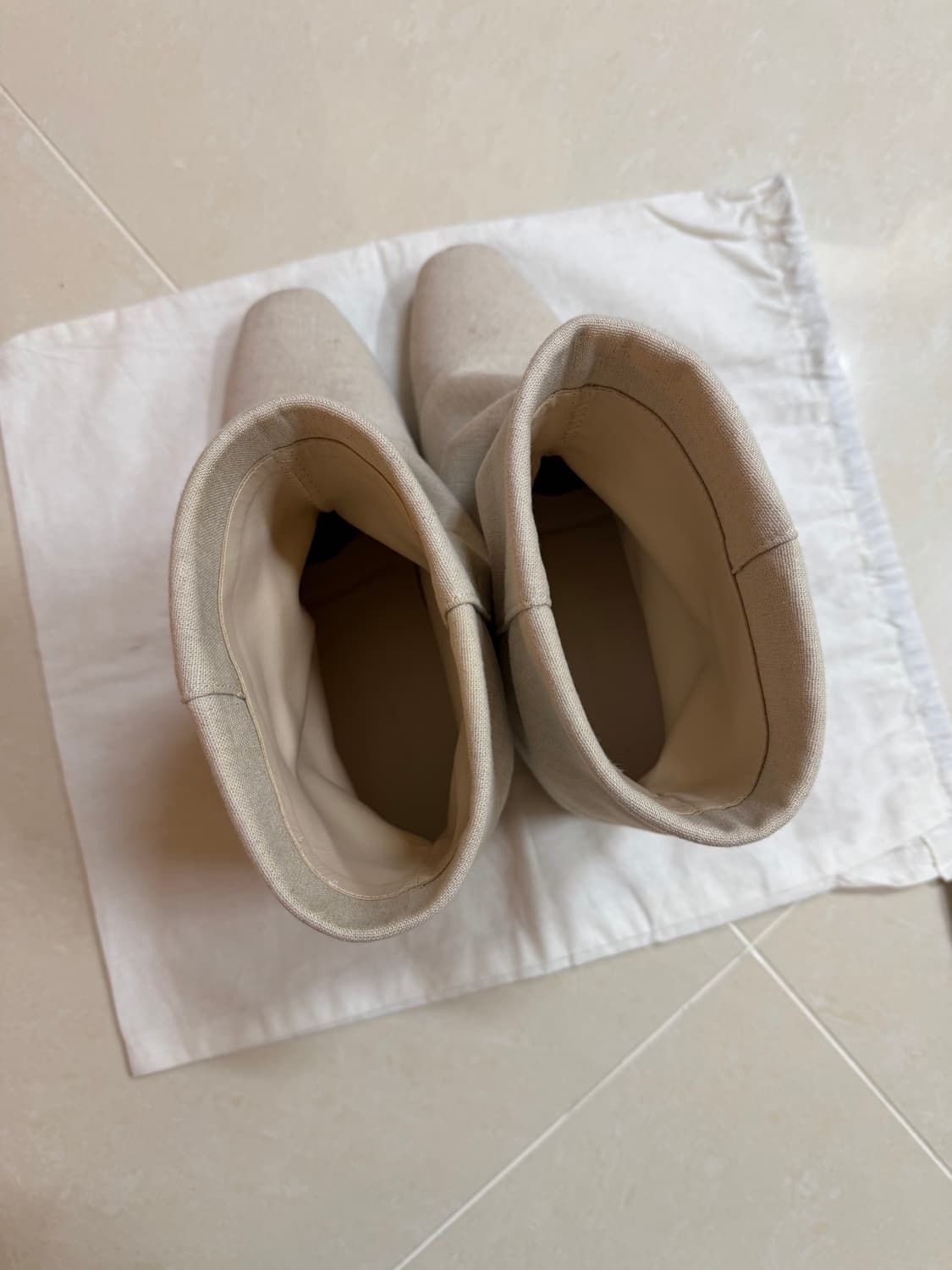 쓰리투에이티 린넨 윙클 부츠 상품이미지2