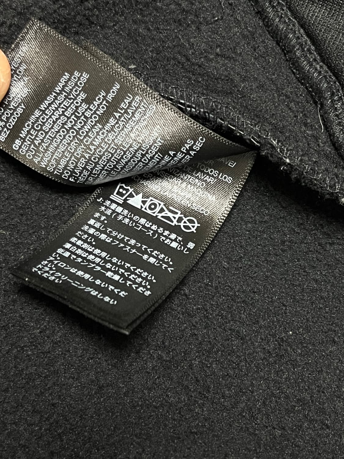 슈프림X노스페이스 rtg 후리스 블랙/M 상품이미지8