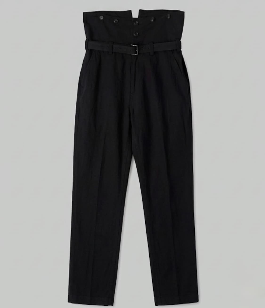 y’s하이 웨이스트 벨티드 팬츠 상품이미지1
