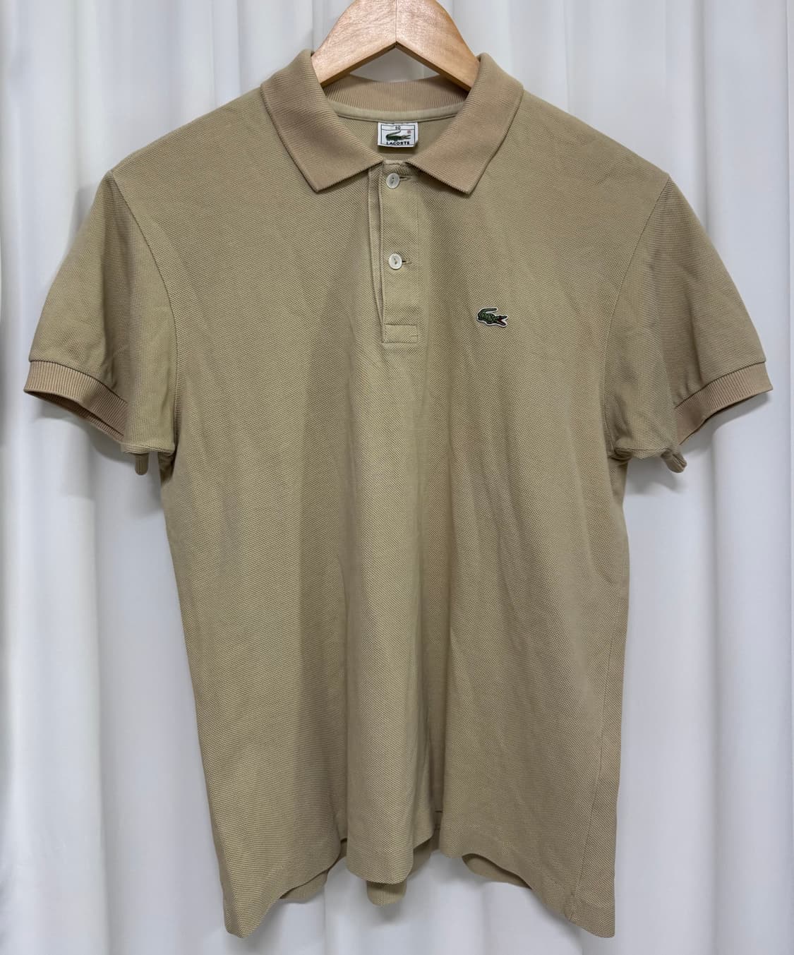 라코스테 베이지 반팔 pk 폴로티  상품이미지2