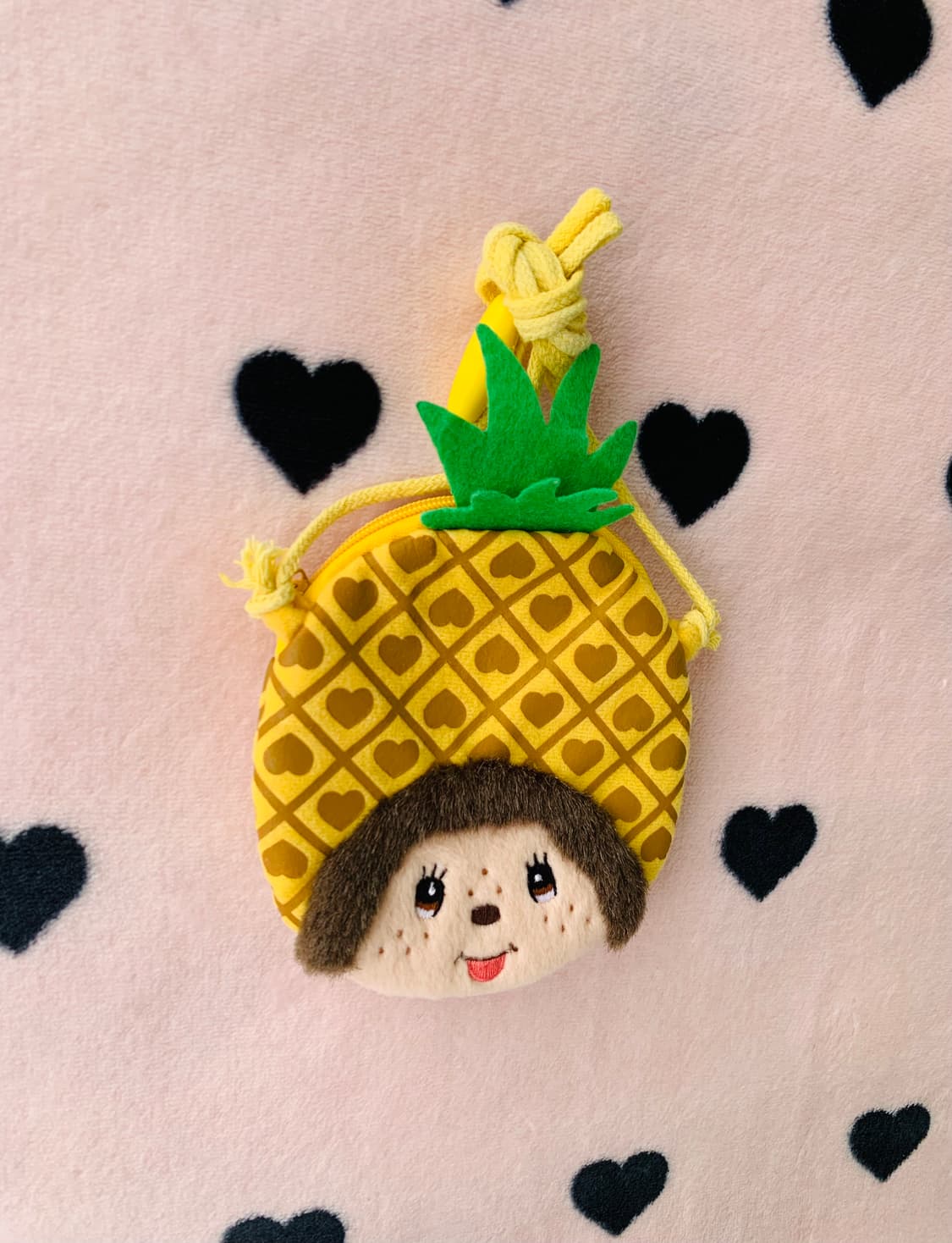 🍍고전 오키나와 한정 파인애플 몬치치 파우치 가방 상품이미지2