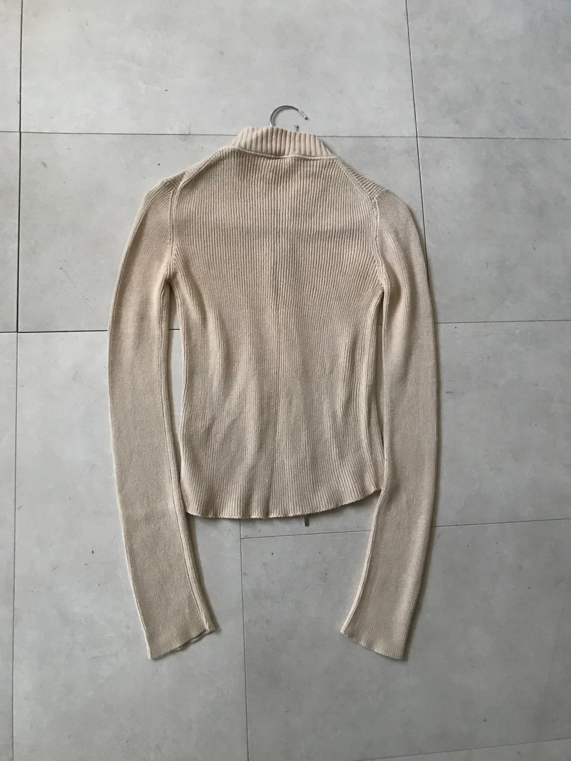 아르마니 딱붙핏 니트집업 상품이미지9