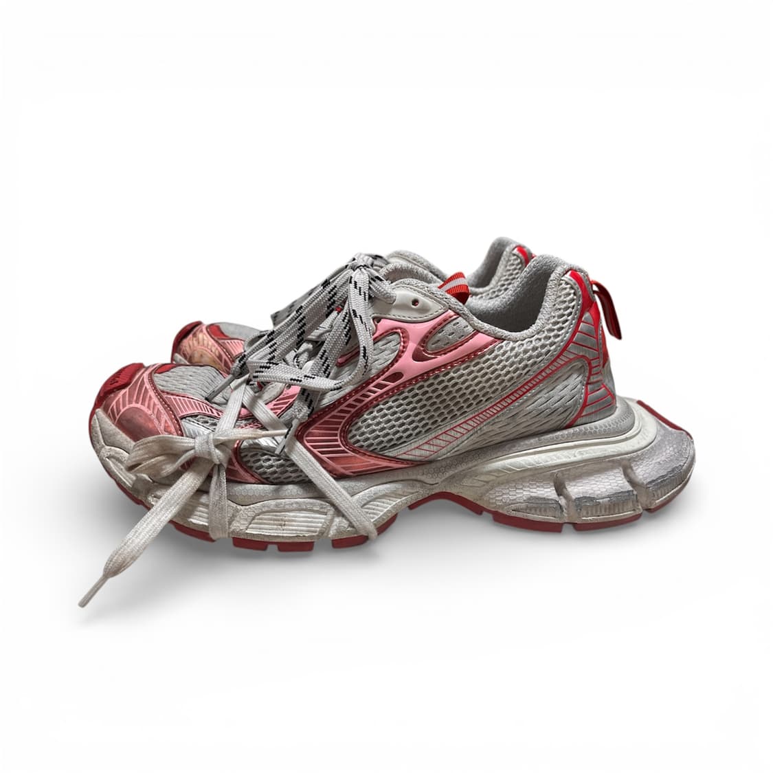 발렌시아가 3xl 레드 스니커즈 43사이즈 상품이미지1