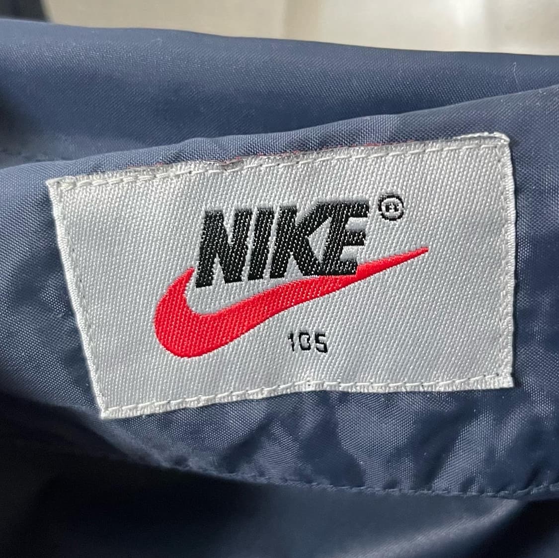 나이키 네이비 백빅로고 윈드브레이커 상품이미지6