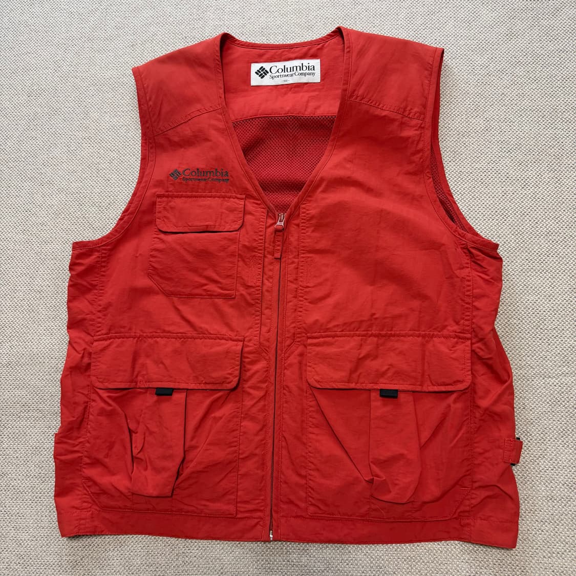 컬럼비아 멀티 포켓 바람막이 조끼 상품이미지1