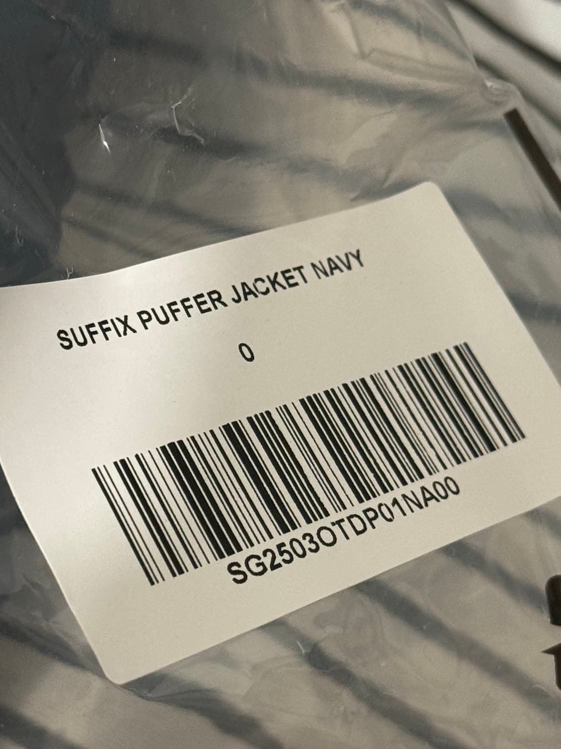 (새제품)산산기어 서피스 푸퍼 자켓 네이비 0사이즈 상품이미지3