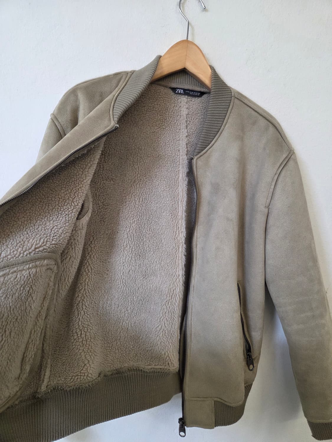 자라 겉감 스웨이드, 안감 따뜻한털 상품이미지5