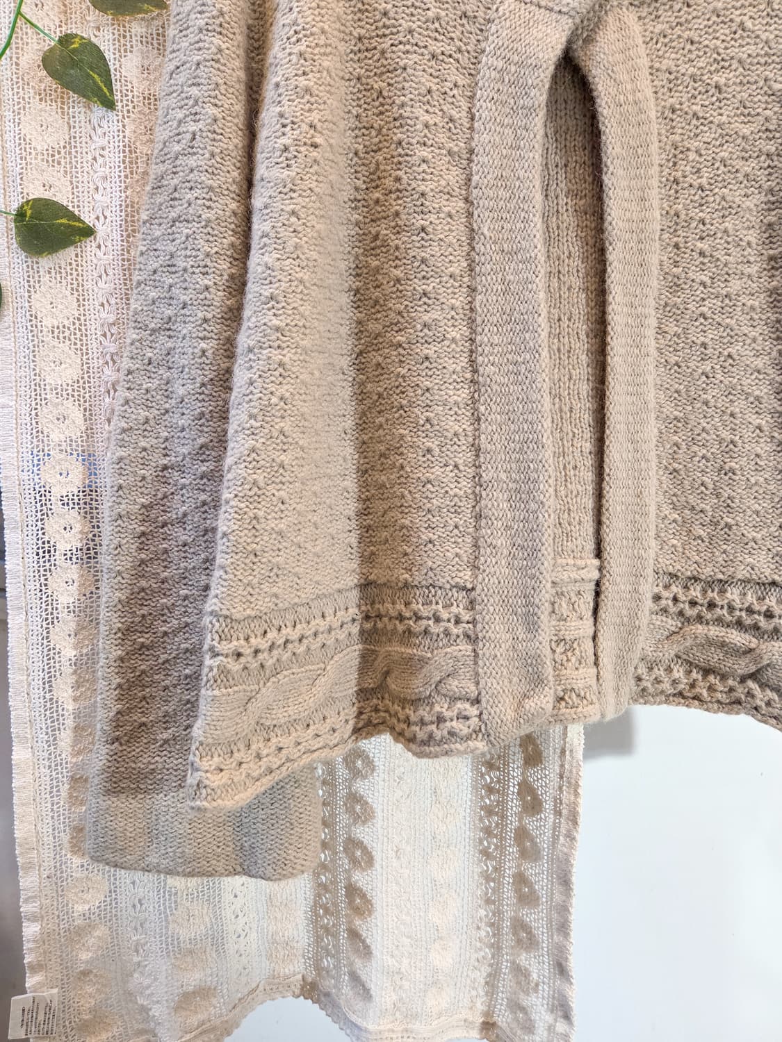 earth music 원버튼 울 가디건 상품이미지3