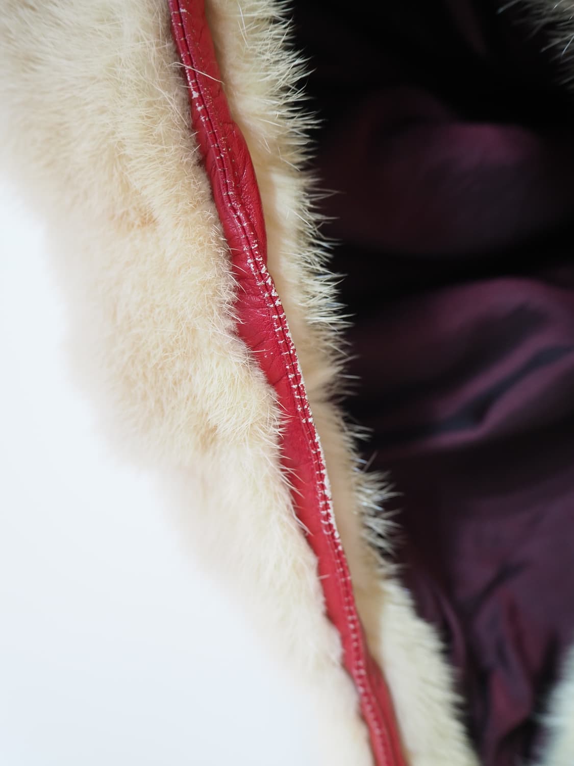 vintage dot fur jacket  상품이미지8