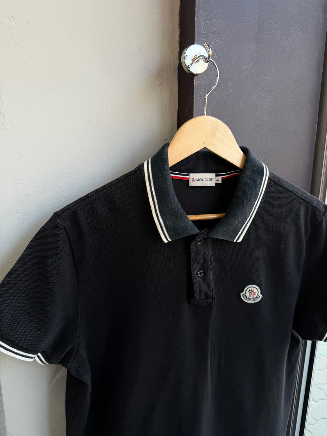 L/ 몽클레어 클래식 로고 폴로 반팔 상품이미지4