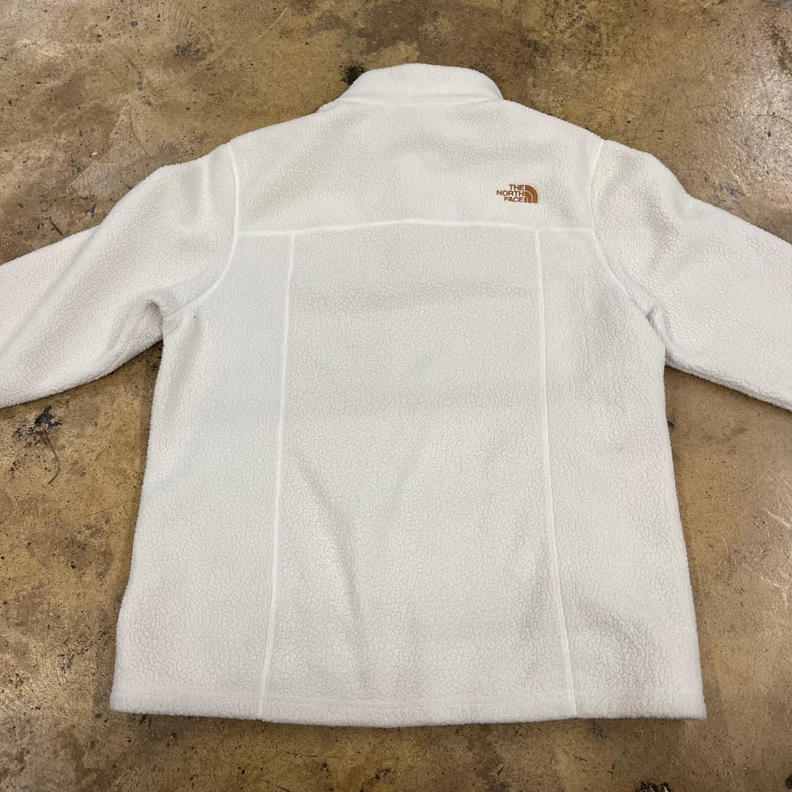 [정품/L] 노스페이스 화이트 뽀글이 플리스 b17 상품이미지4
