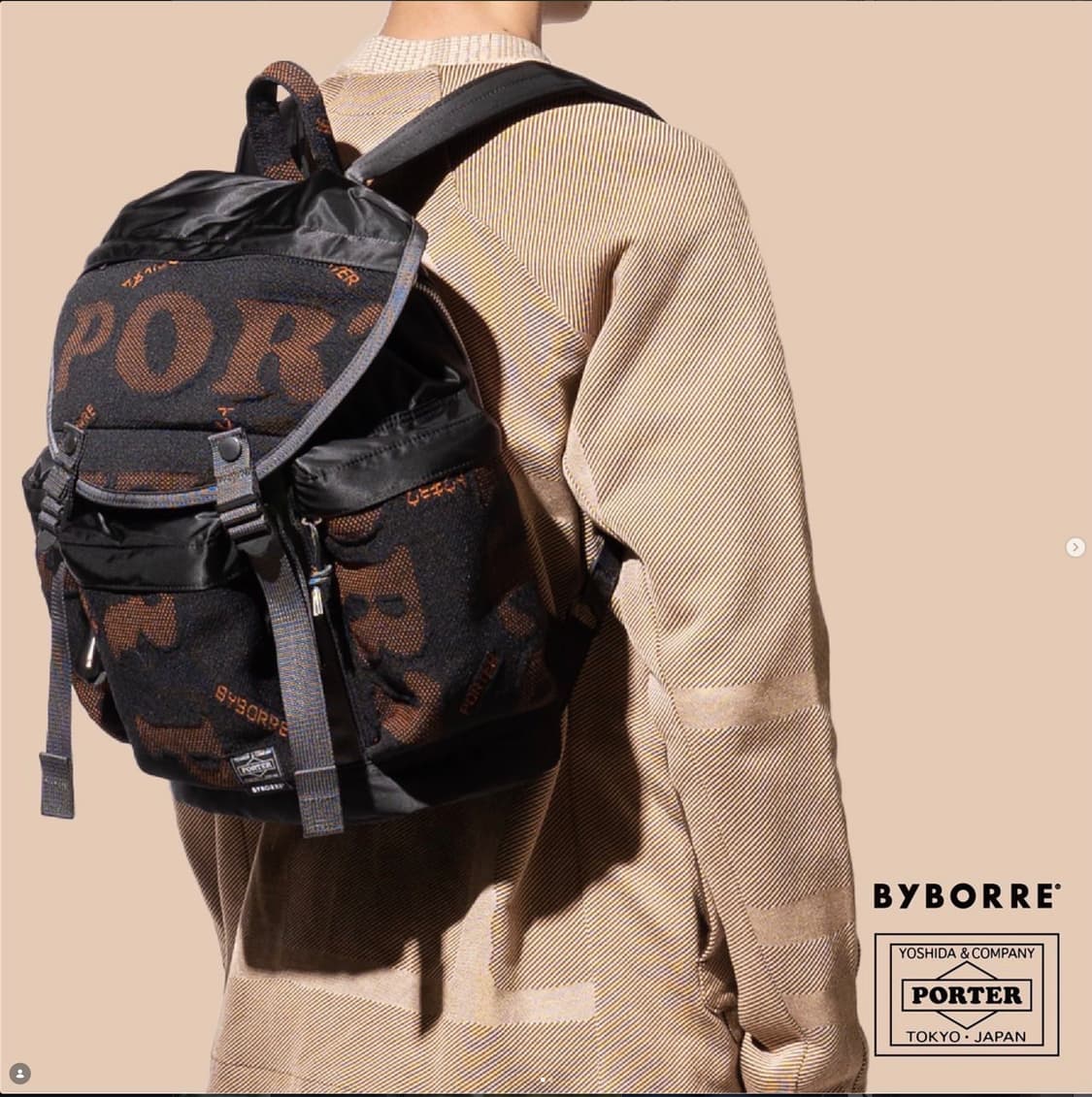 포터 백팩 (Byborre 콜라보) 판매합니다. 상품이미지6