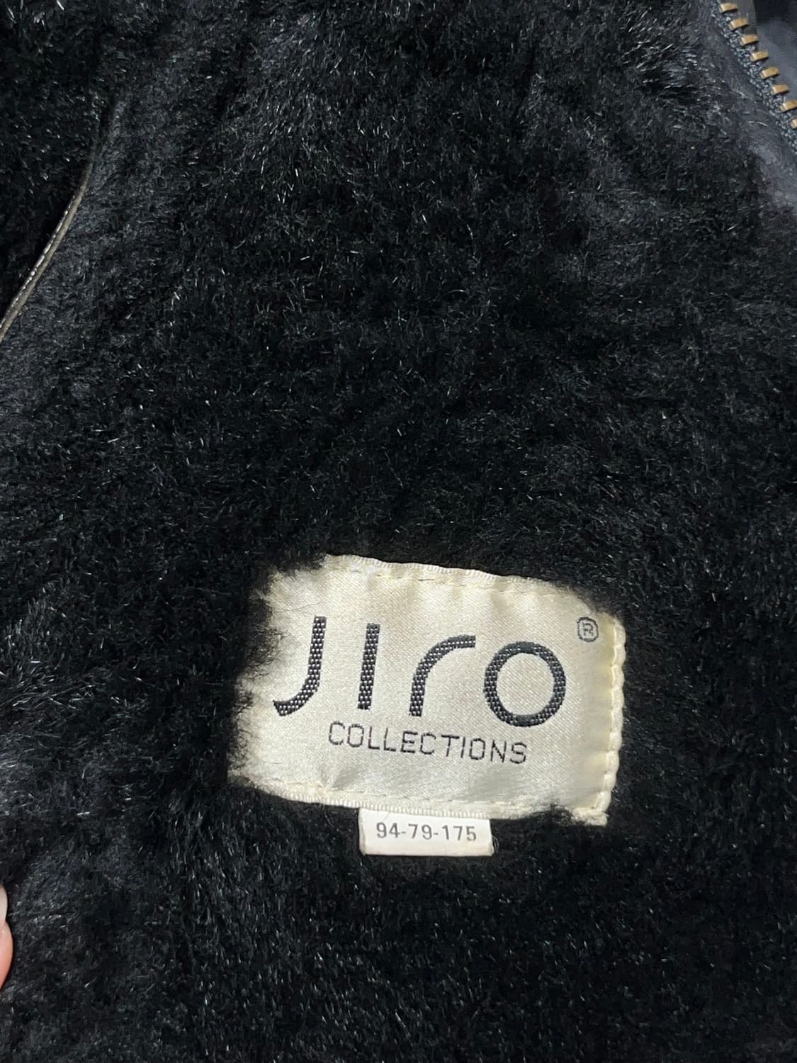 블랙 b-3 무스탕 시어링 양가죽자켓 상품이미지10