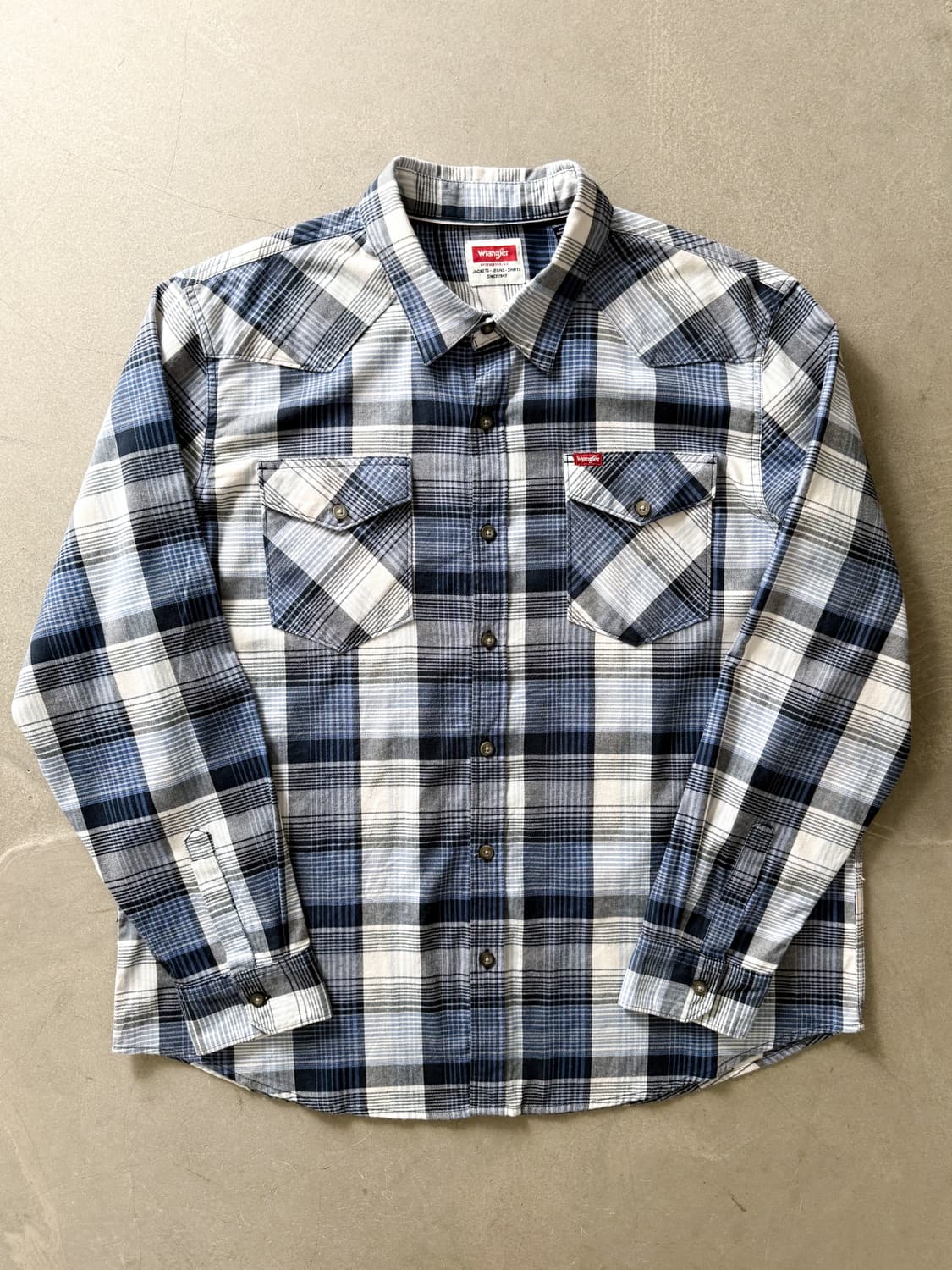 Wrangler Pocket Check Shirt 상품이미지2