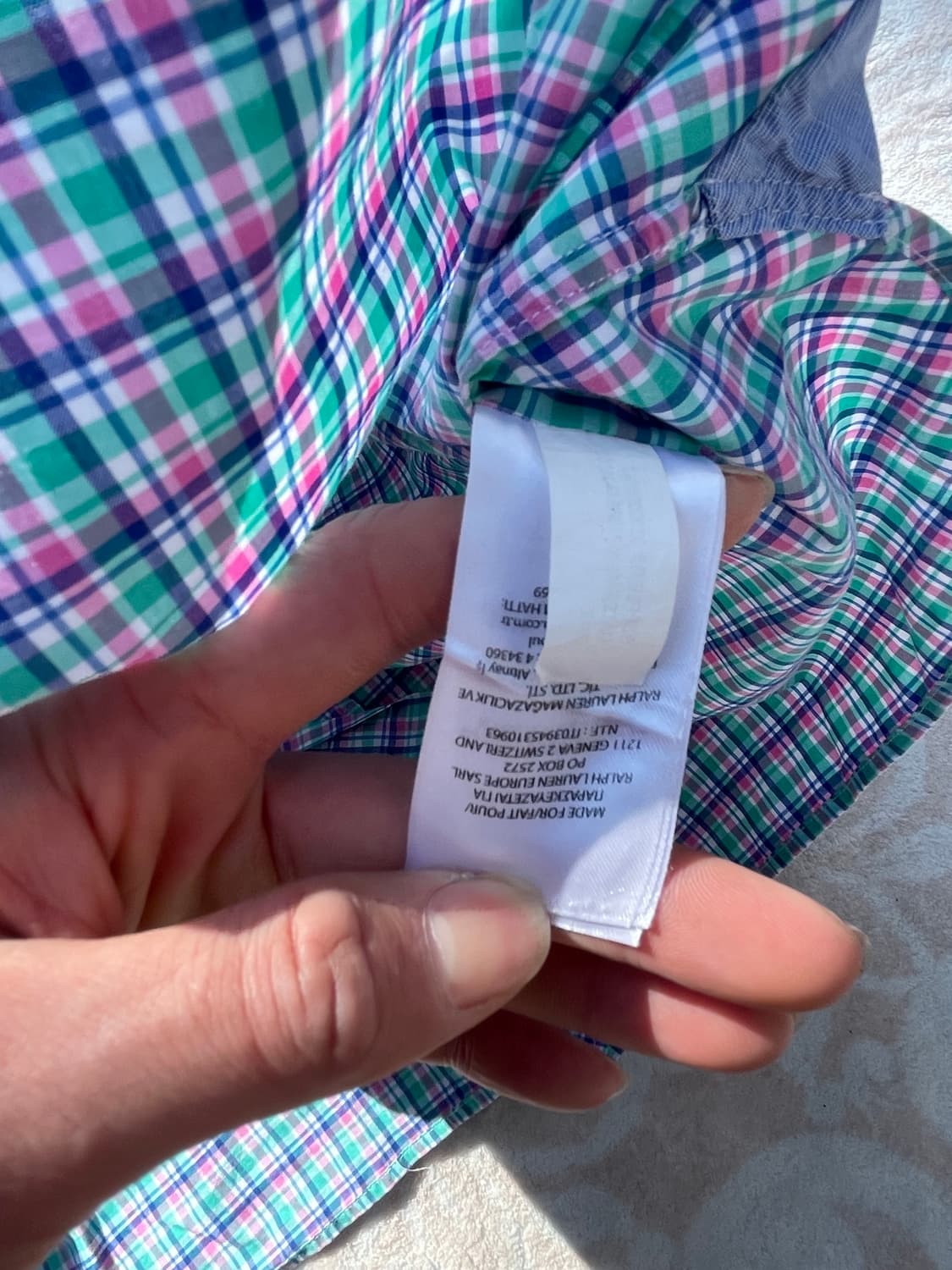 Polo Ralph Lauren Multi Check Cotton Shi 상품이미지7