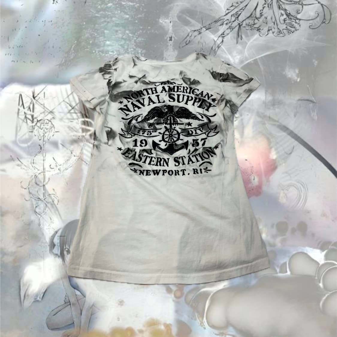rock pirate tie-die t-shirt 상품이미지6
