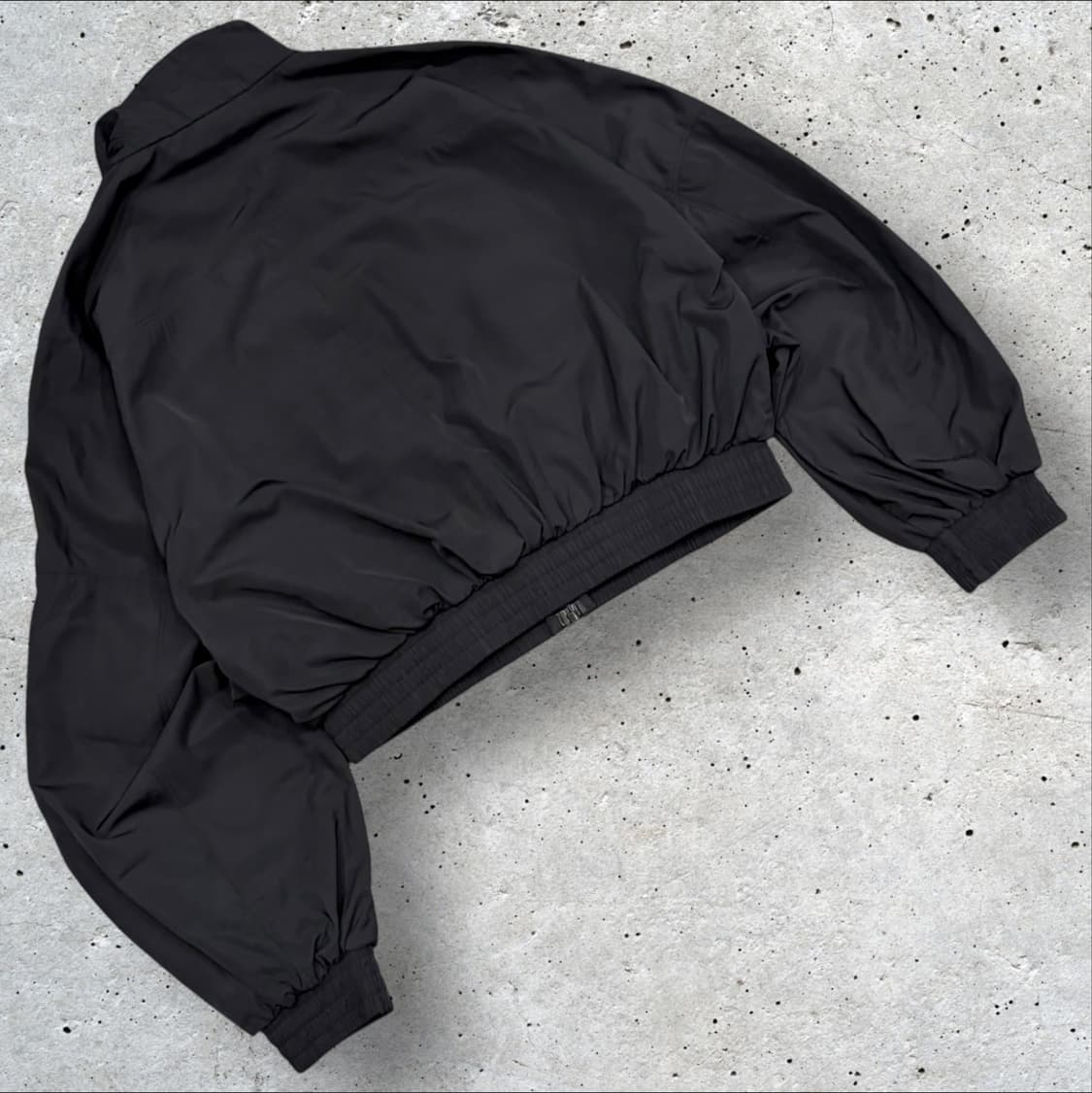 [S] 아디다스 우먼 블랙 크롭 윈드브레이커 바람막이 B943 상품이미지2