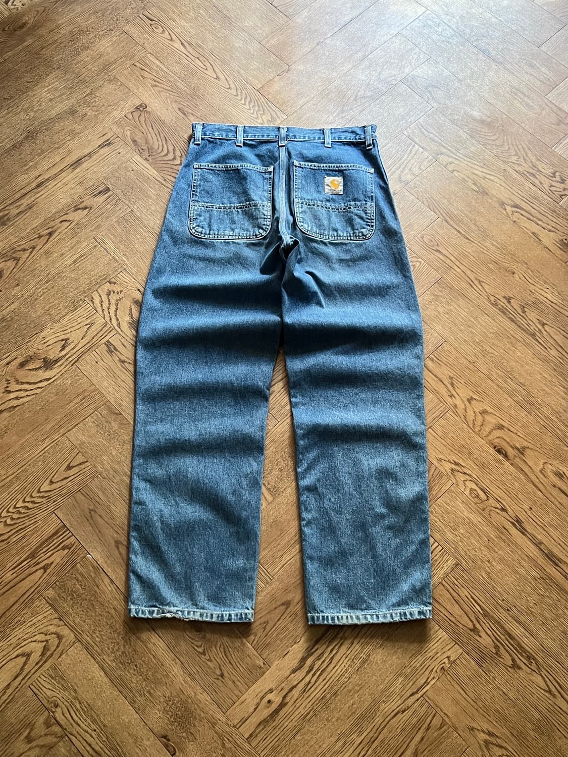 [29]칼하트 SIMPLE PANTS 싱글니 카펜터 데님 팬츠 상품이미지1