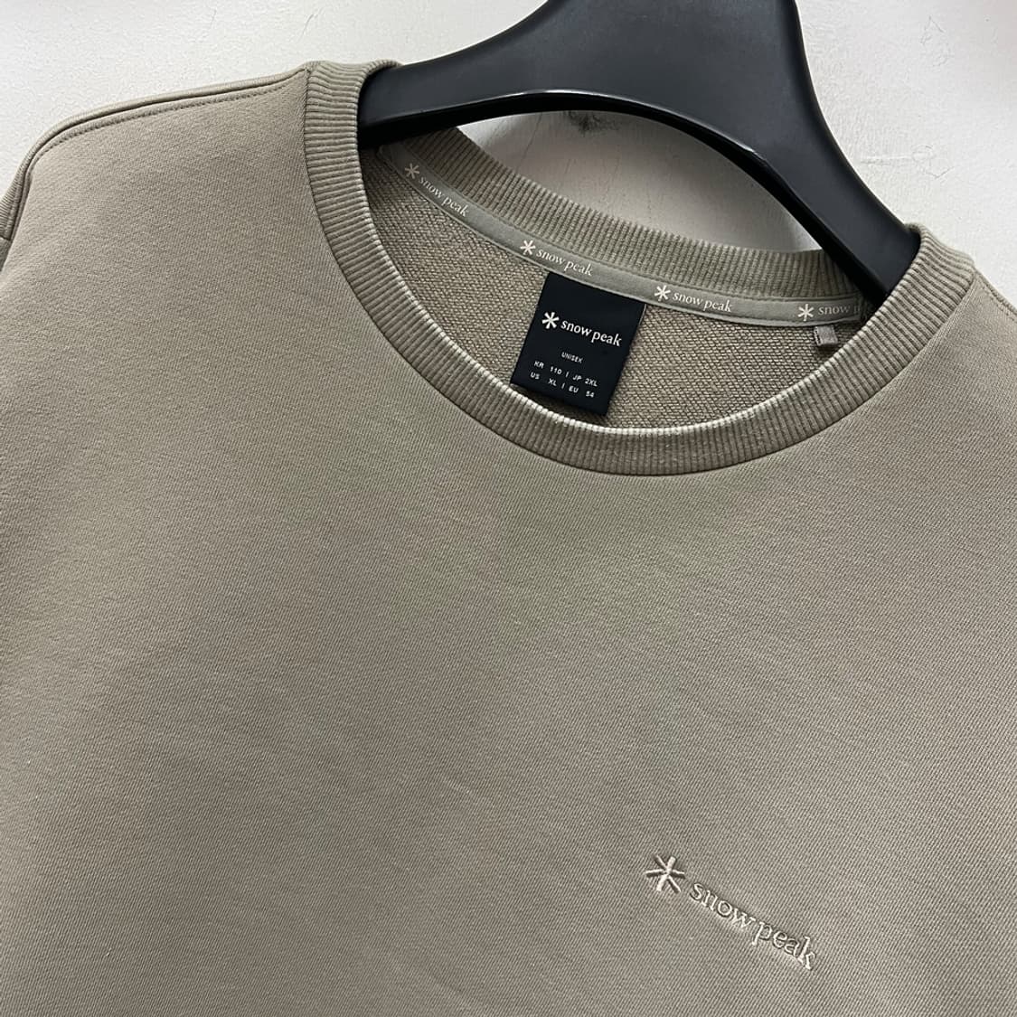 스노우피크 어패럴 유니온 맨투맨 2XL 상품이미지3