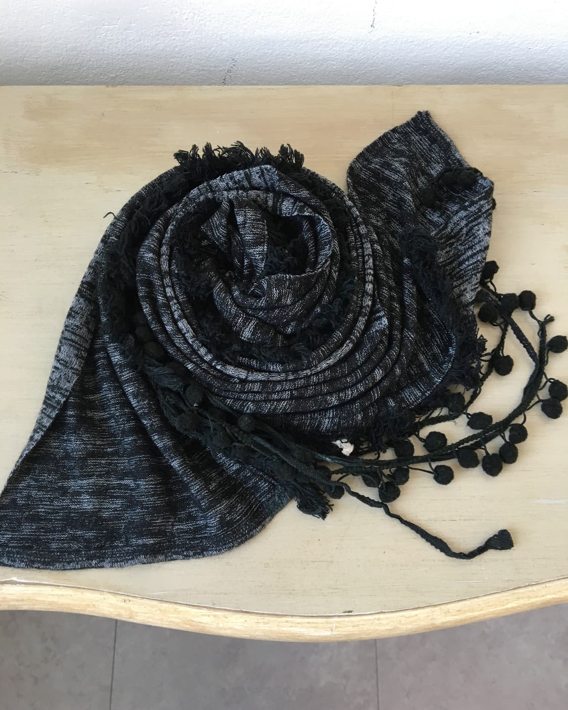 pom pom point scarf 상품이미지1
