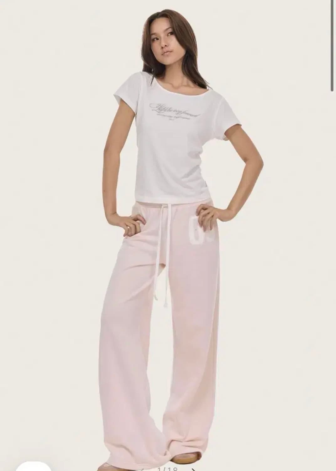 클리시어 클린 클럽 레터탑 반팔 (화이트) 상품이미지3