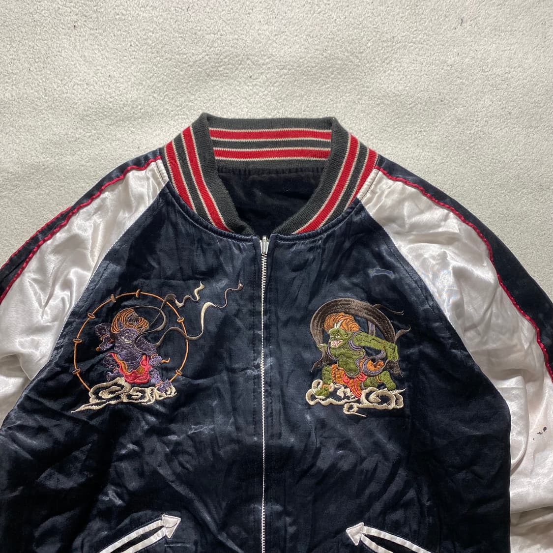 휴스턴 제펜 리버시블 벨벳 수베니어 스카쟌 상품이미지5