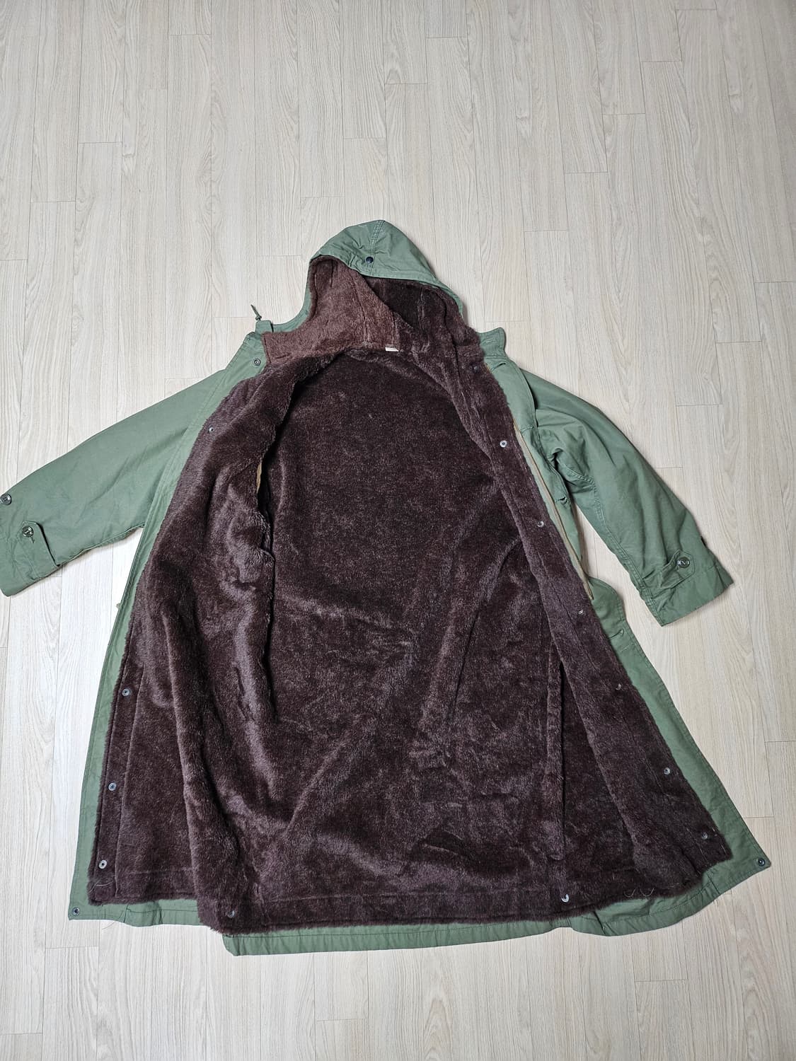 미군오리지날 M-1947 미해병대 장진호파카 상품이미지2