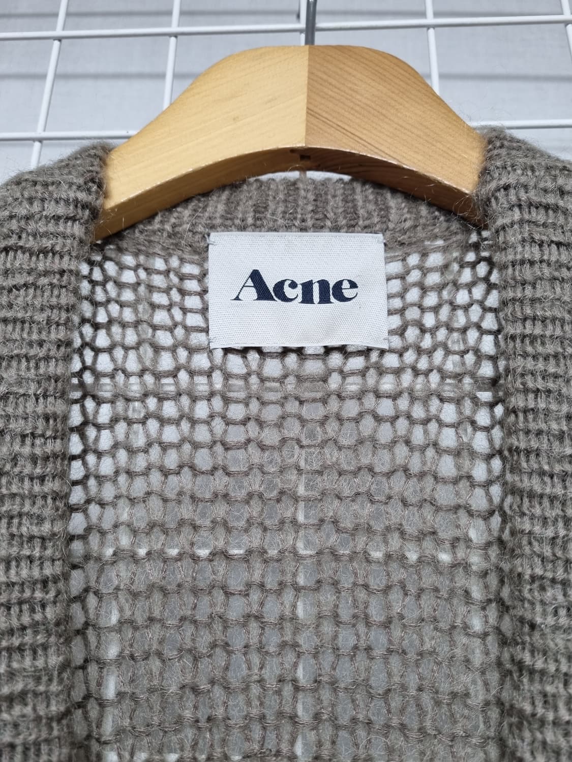 아크네 모헤어 니트가디건 상품이미지5